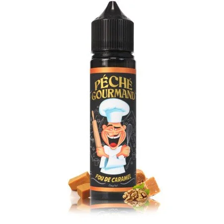 Péché Gourmand - Fou de Caramel 0mg 50 ml - Liquidelab